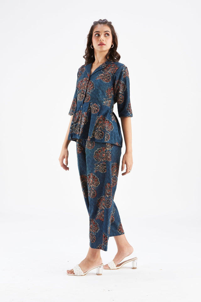 Zola Indigo co-ord set - Co-ord Set - Mizyana