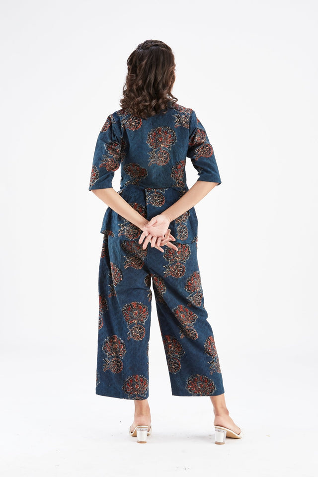 Zola Indigo co-ord set - Co-ord Set - Mizyana