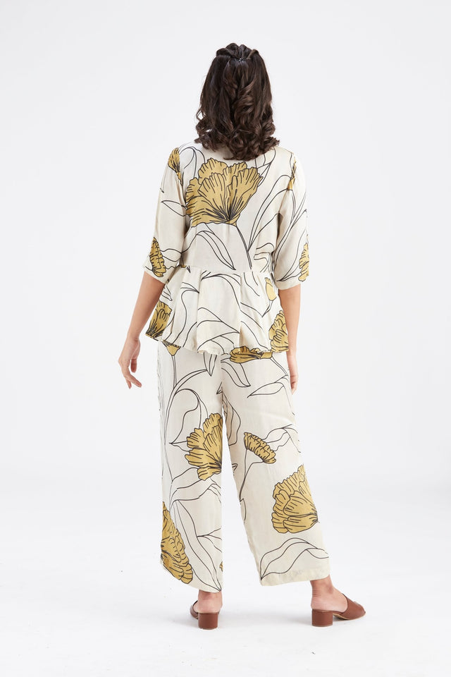 Zola white co-ord set - Co-ord Set - Mizyana