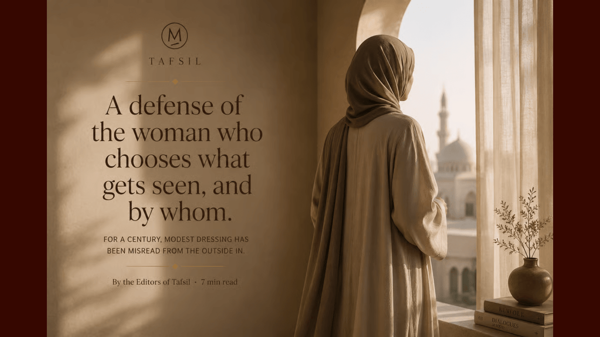 On Being Looked At: Modesty, the Male Gaze, and the Right to Be Unseen - Mizyana
