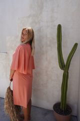 Kaia swim dress - Peach