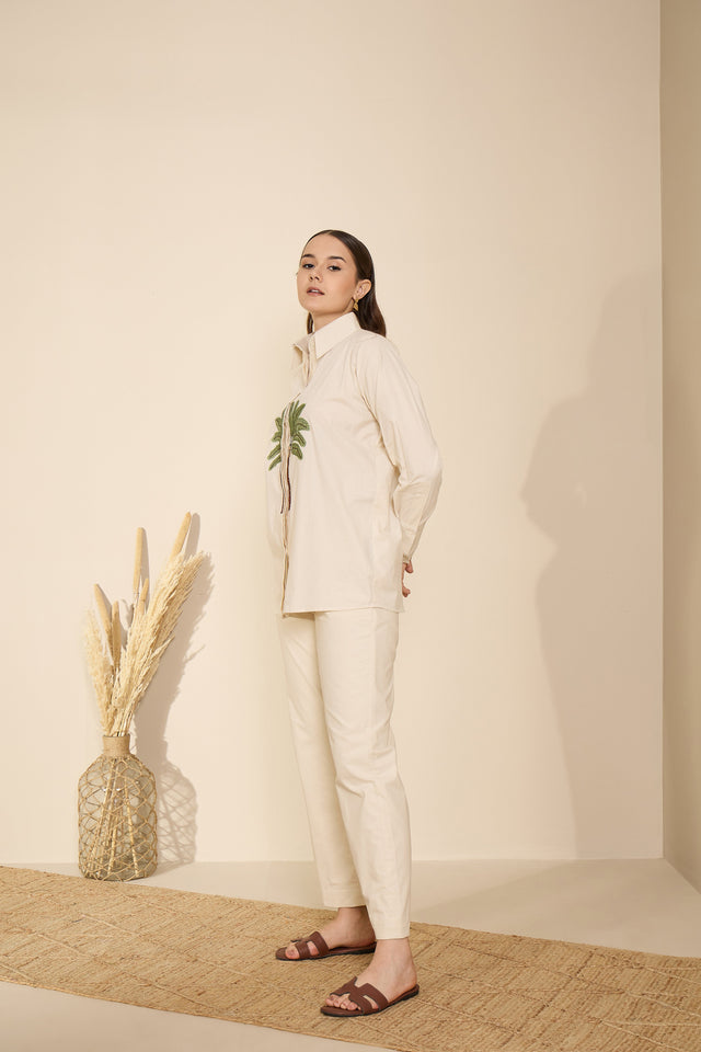 Mirage Co-ord Set (Oat milk white)
