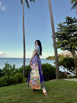 Nirvana Dress in Coastal Serenade Print