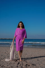 Ella set with Sofia skirt - Fushia