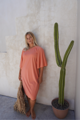 Kaia swim dress - Peach