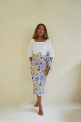 Ana swim skirt - Floral