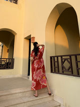 Alessia Dress in Bubbly Spritz Print
