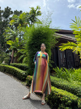 Dora Dress in Tramonto Print