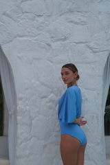 Ella swim set with Elina skirt 2.0 - Azure