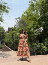 Bonita Dress in Camino print