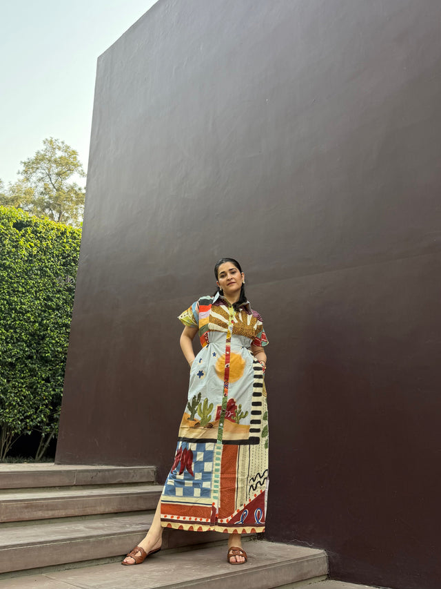 Alessia Dress in Encanto print
