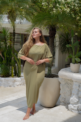 Maya swim set with Salma skirt - Olive