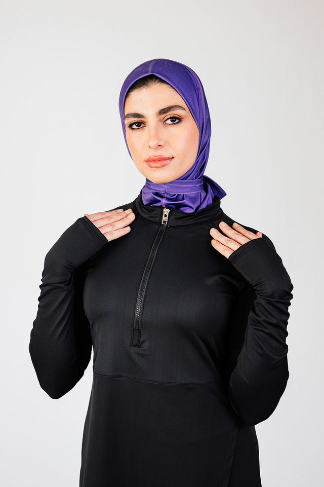 حجاب رياضي كامل التغطية للسباحة