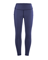 Navy Ankle-Length Swim Leggings
