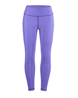 Lilac Ankle Length Elasticated Waist Swim Leggings