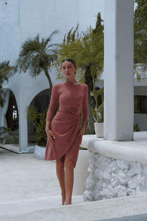Adaya swim set with real wrap skirt - Melrose - Swim Set - Mizyana