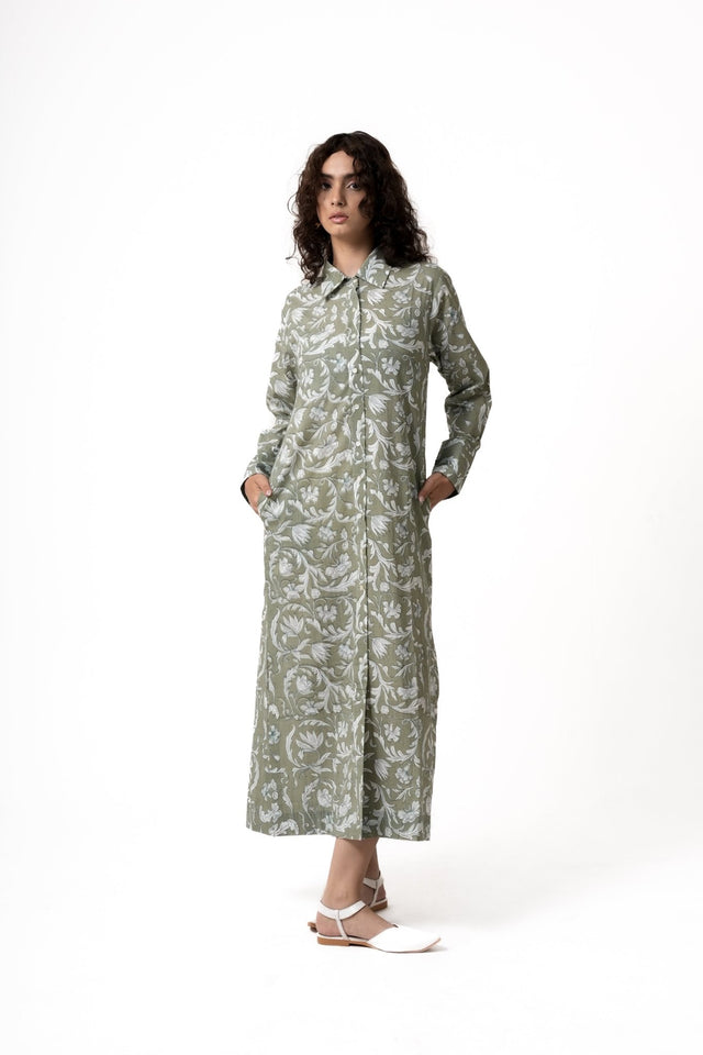 Aira Shirt Dress - Dress - Mizyana