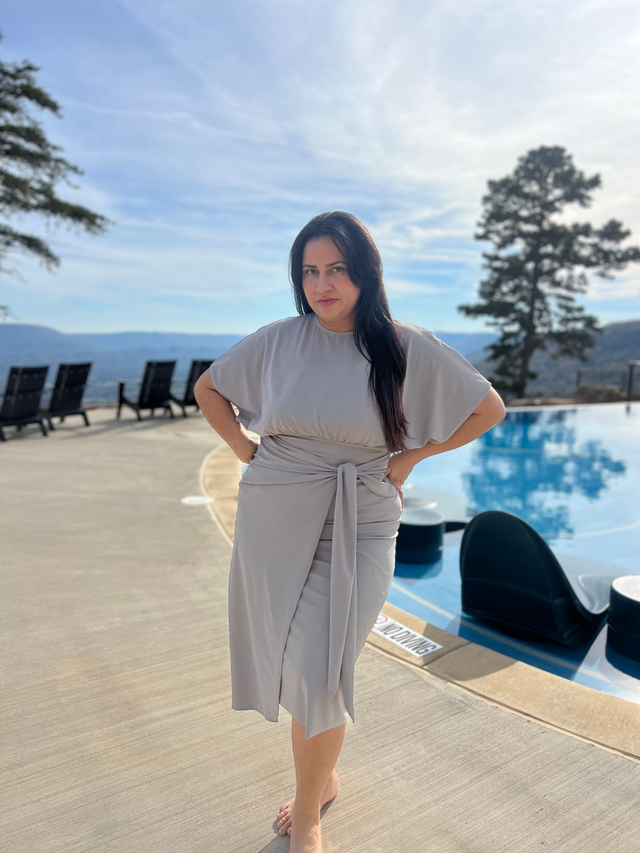 Alejandra Swim Dress – Khaky