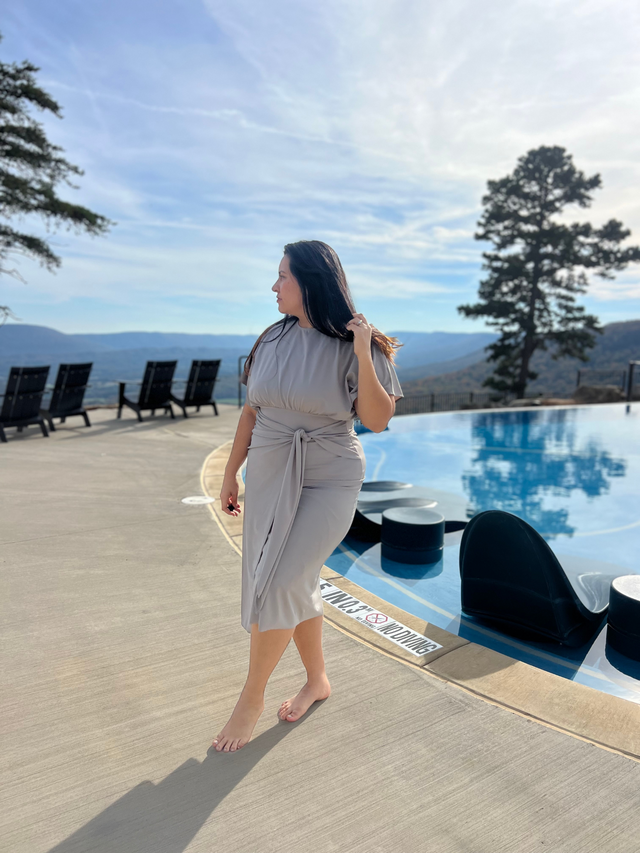 Alejandra Swim Dress – Khaky