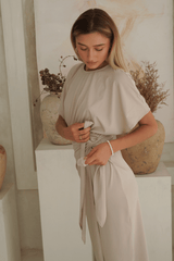 Alejandra Swim Dress – Biscuit - Swim Dress - Mizyana