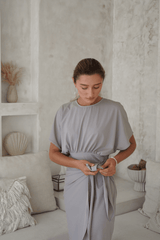 Alejandra Swim Dress – Khaky - Dress - Mizyana