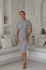 Alejandra Swim Dress – Khaky - Dress - Mizyana