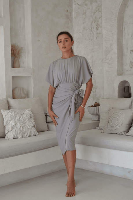 Alejandra Swim Dress – Khaky - Dress - Mizyana