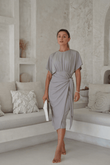 Alejandra Swim Dress – Khaky - Dress - Mizyana