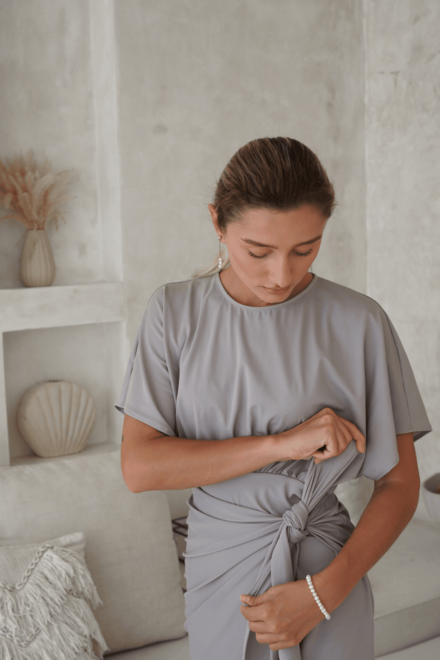 Alejandra Swim Dress – Khaky - Dress - Mizyana