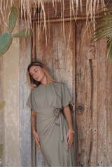 Alejandra Swim Dress – Olive - Swim Dress - Mizyana