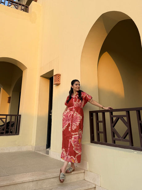 Alessia Dress in Bubbly Spritz Print - Dress - Mizyana