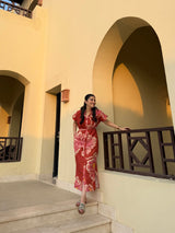 Alessia Dress in Bubbly Spritz Print - Dress - Mizyana