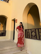 Alessia Dress in Bubbly Spritz Print - Dress - Mizyana