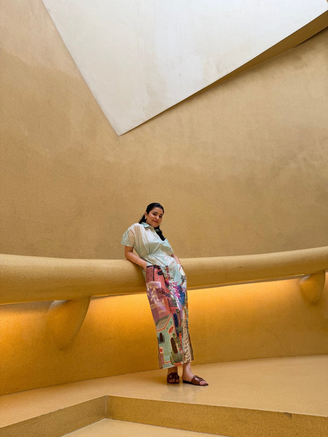 Alessia Dress in Casa Parade print - Dress - Mizyana