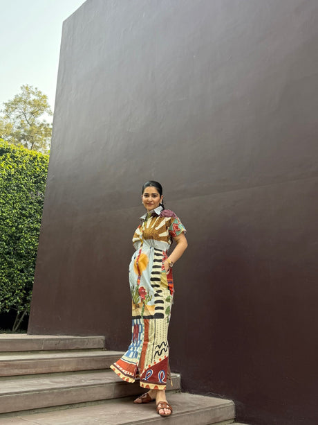 Alessia Dress in Encanto print - Dress - Mizyana