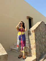 Alessia Dress in Florentine Mosaic Print - Dress - Mizyana