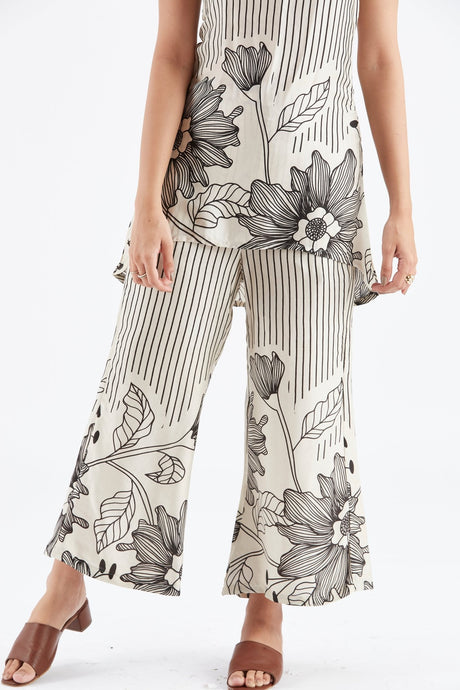 Alina white co-ord set - Co-ord Set - Mizyana