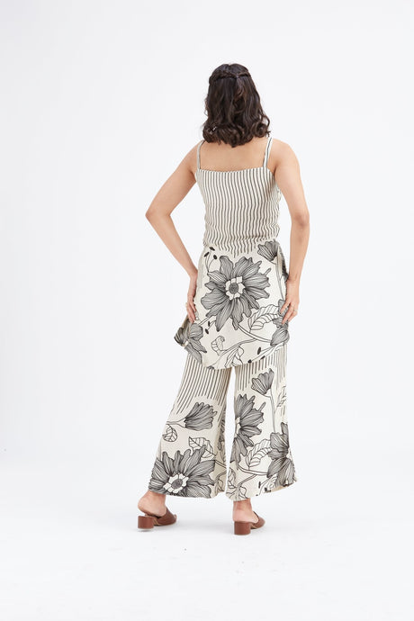 Alina white co-ord set - Co-ord Set - Mizyana