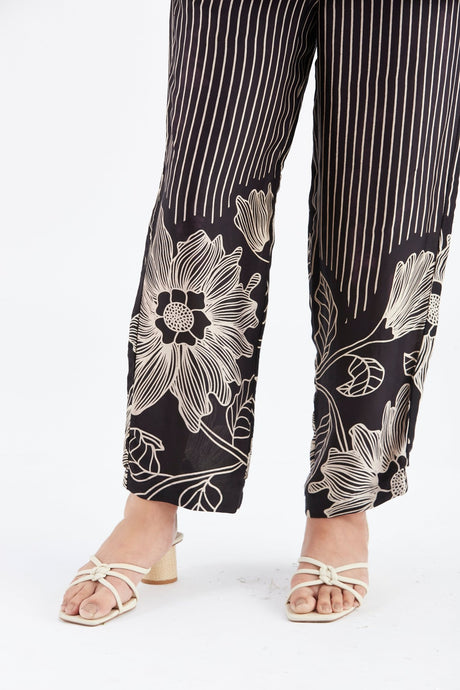 Amae Black co-ord set - Co-ord Set - Mizyana