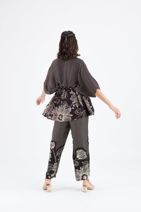 Amae Black co-ord set - Co-ord Set - Mizyana