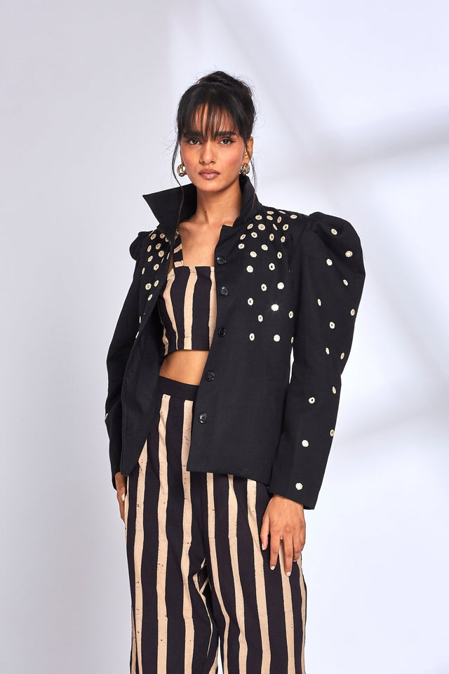 Amor Co-ord Set with Jacket - Co-ord Set - Mizyana