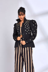 Amor Co-ord Set with Jacket - Co-ord Set - Mizyana