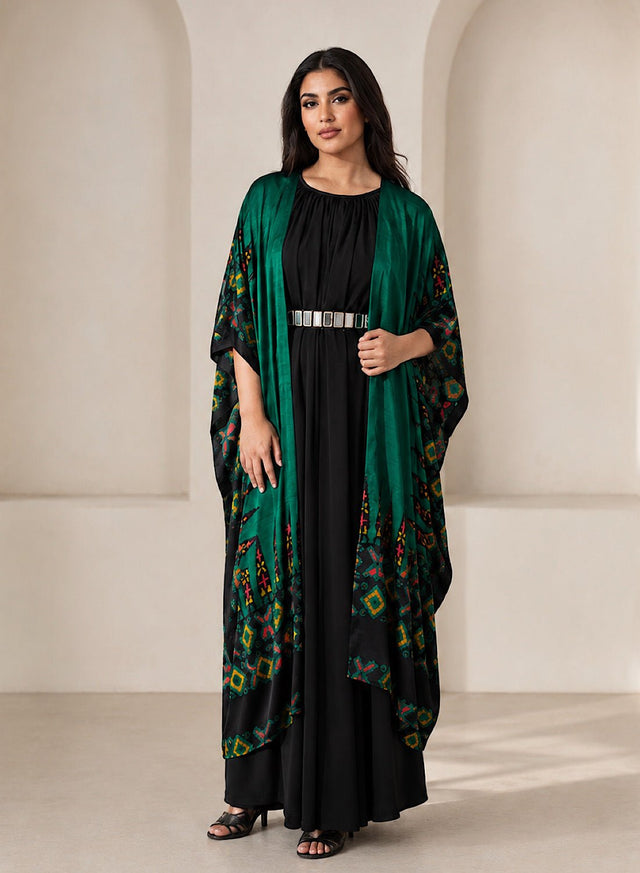 Ankara G cape kaftan set - Kaftan - Mizyana