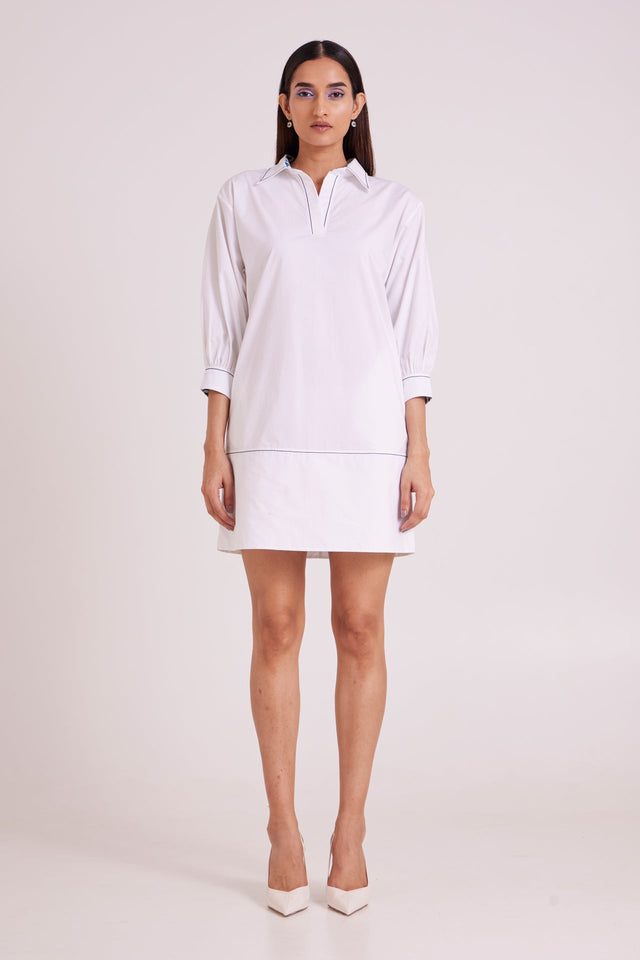 Apollo - Sunlit Tide Dress - Two-Piece Set - Mizyana