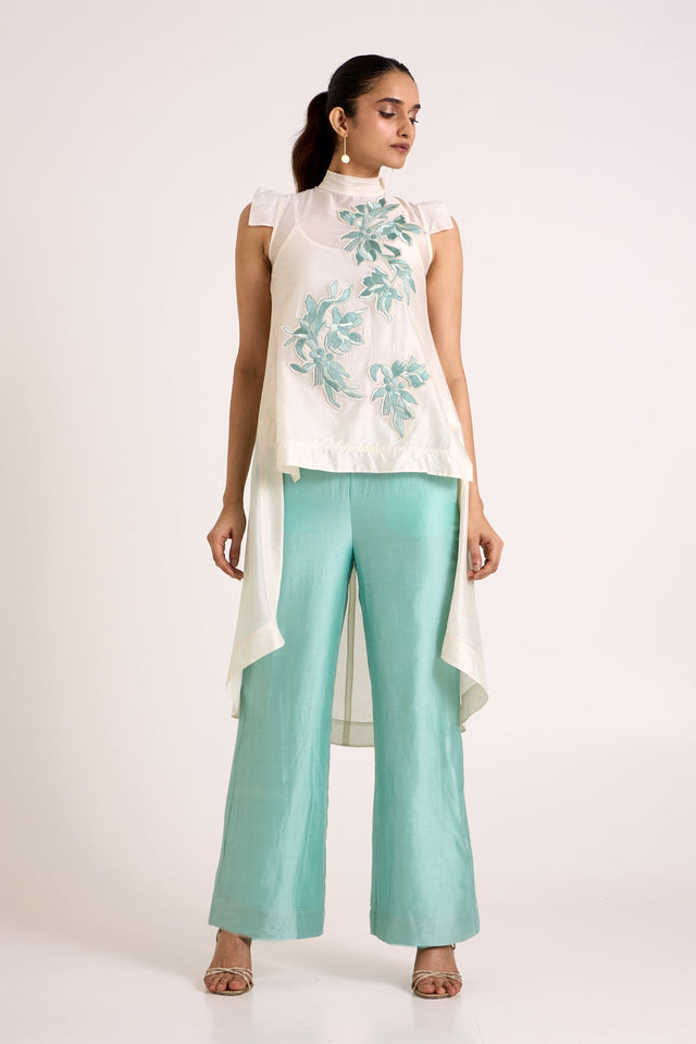 Aqua Fifi - Patchwork Co-ord Set - Co-ord Set - Mizyana