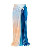 Aqua Sunrise Waist Wrap - Swim Cover-Up - Mizyana