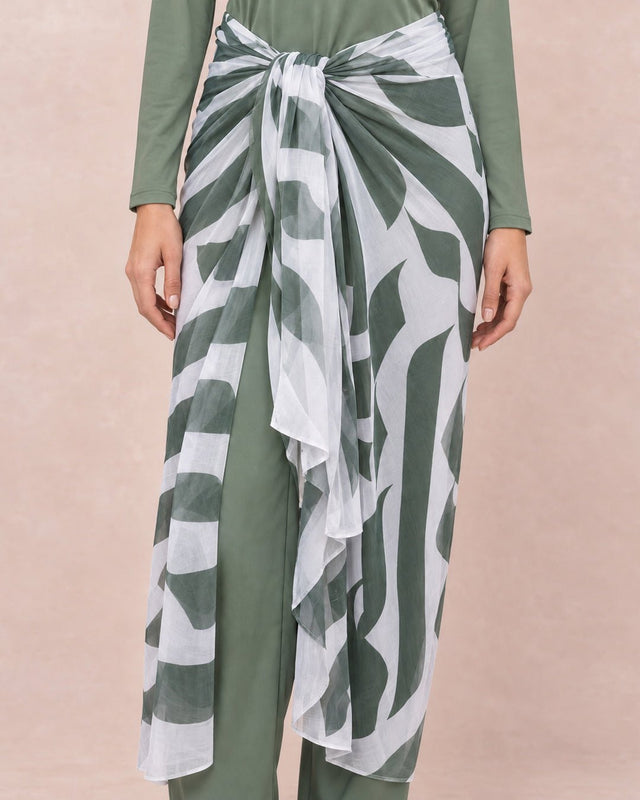 Arabesque Waist Wrap - Swim Cover-Up - Mizyana