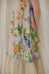 Ash Floral Dress - Dress - Mizyana