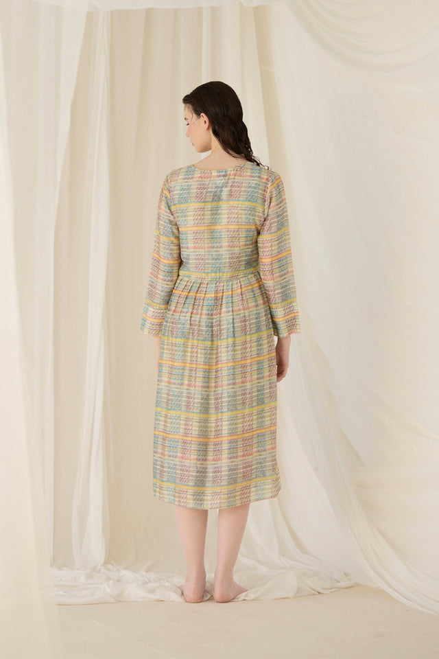 Ash Printed Kaftan - Kaftan - Mizyana