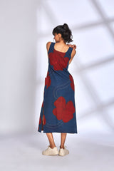 Aura Indigo Dress - Dress - Mizyana